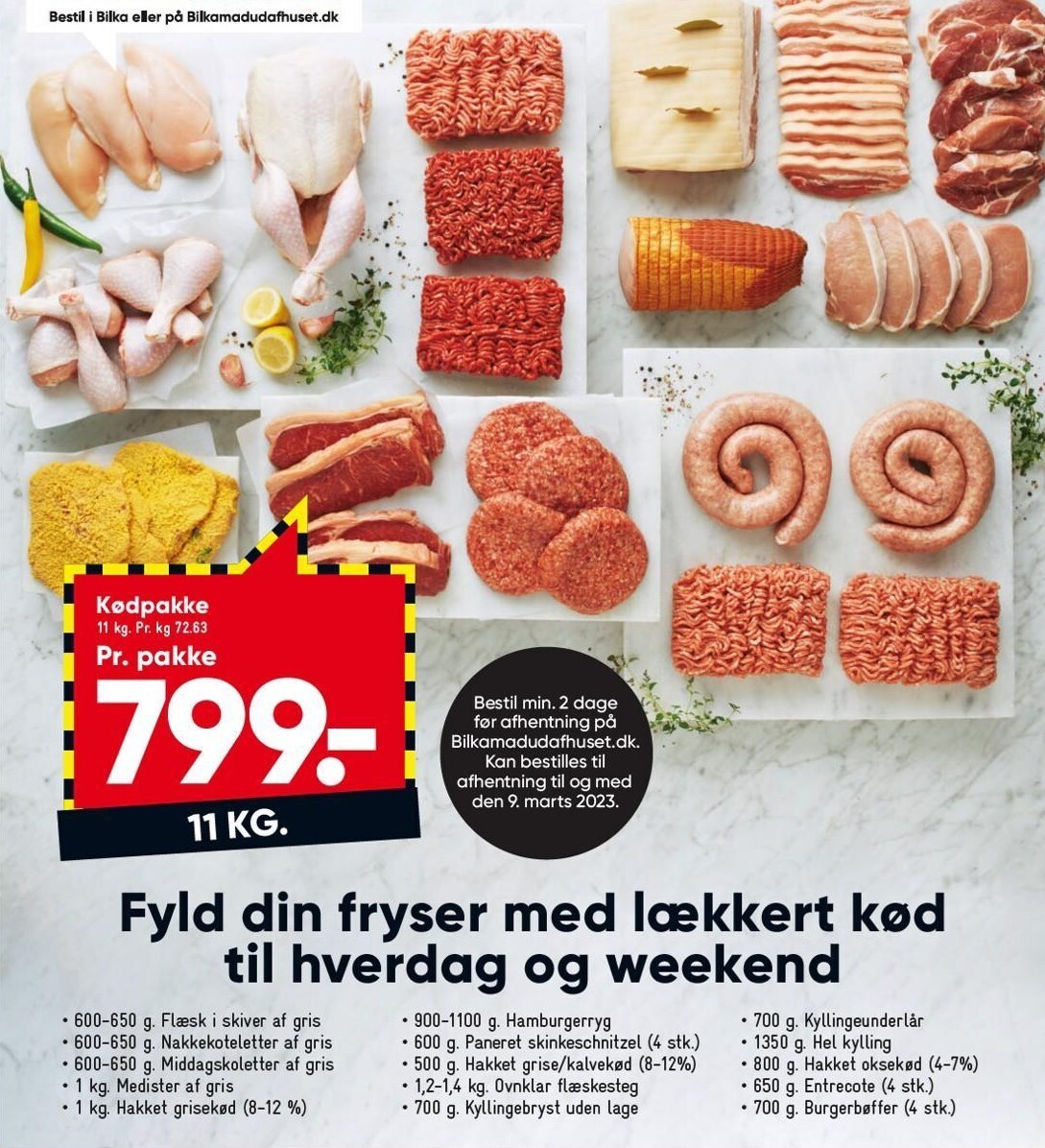 K Dpakke Tilbud Hos Bilka