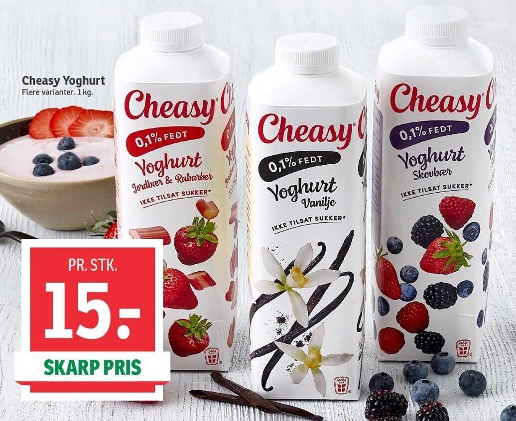 Cheasy Yoghurt Tilbud Hos Spar