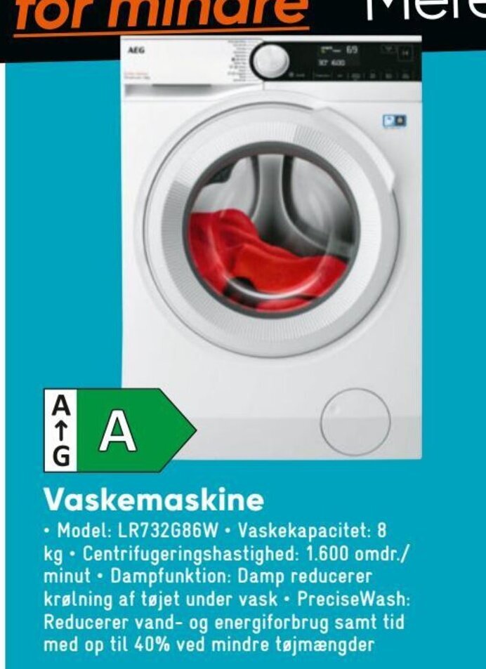 Vaskemaskine Tilbud Hos Bilka