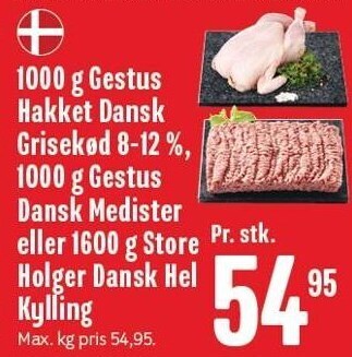 G Gestus Hakket Dansk Grisek D G Gestus Dansk Medister