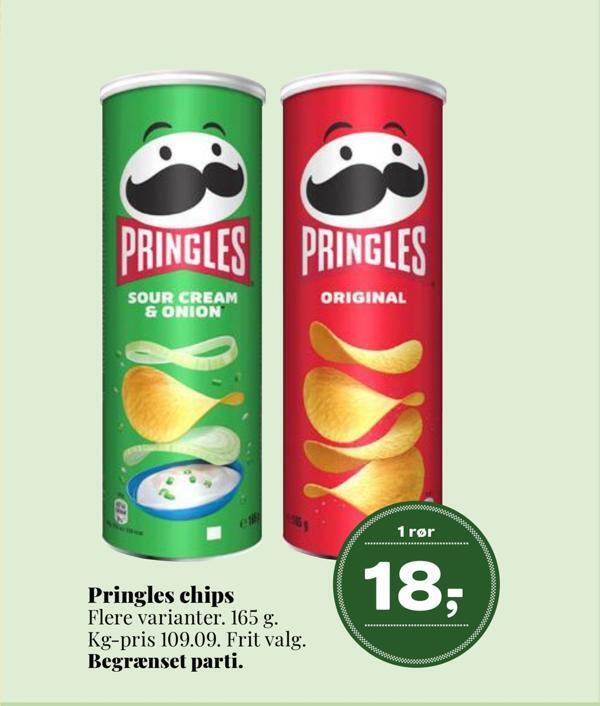 Pringles Chips Tilbud Hos Dagli Brugsen