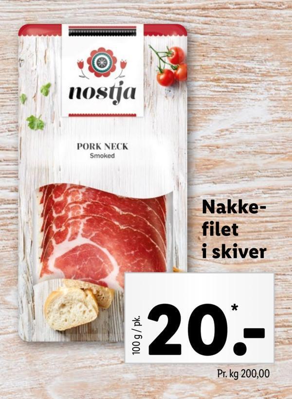 Nakke Filet I Skiver Tilbud Hos Lidl