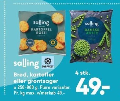 Salling Br D Kartofler Eller Gr Ntsager Tilbud Hos Bilka