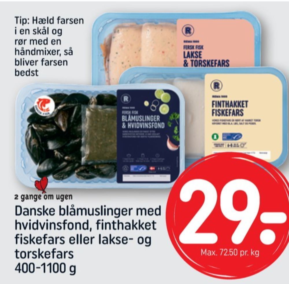 Rema Fiskefars Tilbud Hos Rema