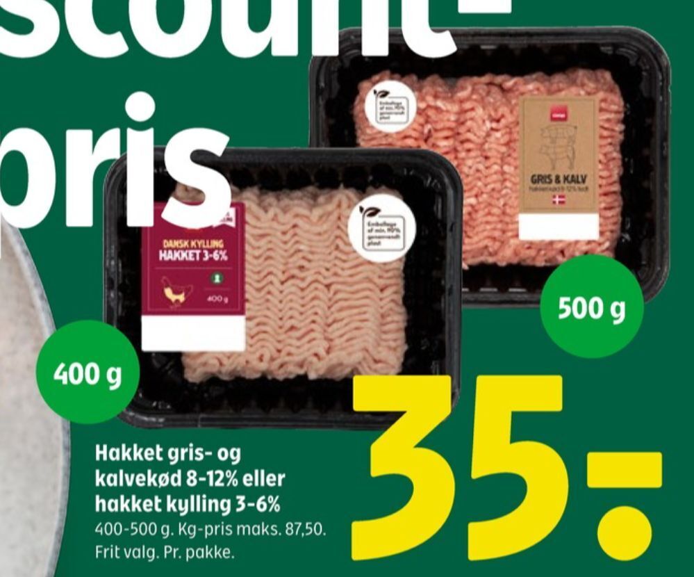 Coop Hakket Kylling Tilbud Hos Coop 365