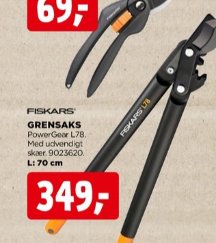 Fiskars Grensaks Tilbud Hos Jem Fix