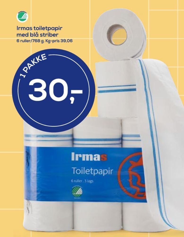 Irmas Toiletpapir Tilbud Hos Irma