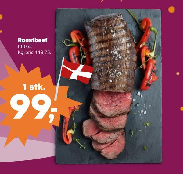 Roastbeef Tilbud Hos SuperBrugsen