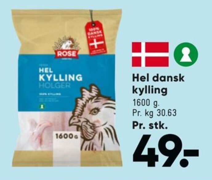 Hel Dansk Kylling Tilbud Hos Bilka