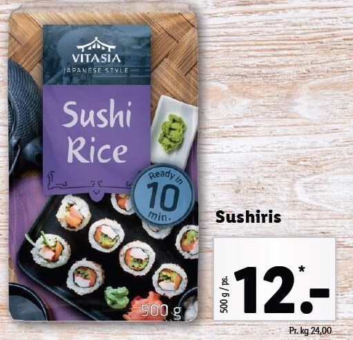 Vitasia Sushiris Tilbud Hos Lidl