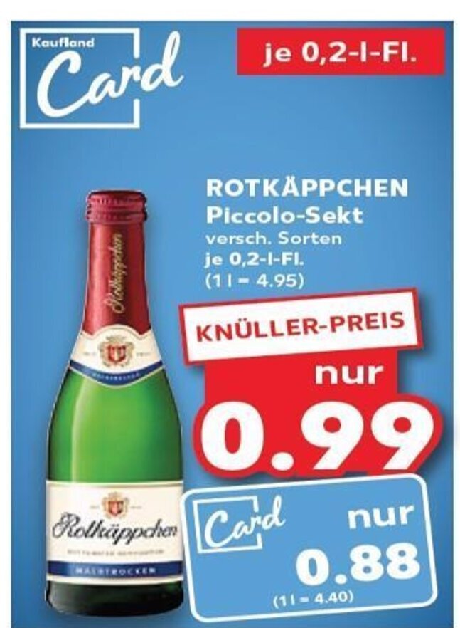 Rotk Ppchen Piccolo Sekt Tilbud Hos Kaufland