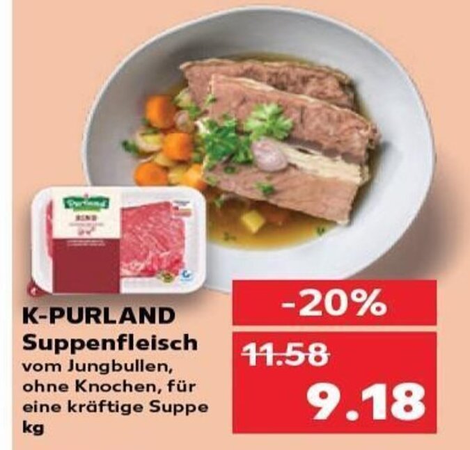 K Purland Suppenfleisch Tilbud Hos Kaufland