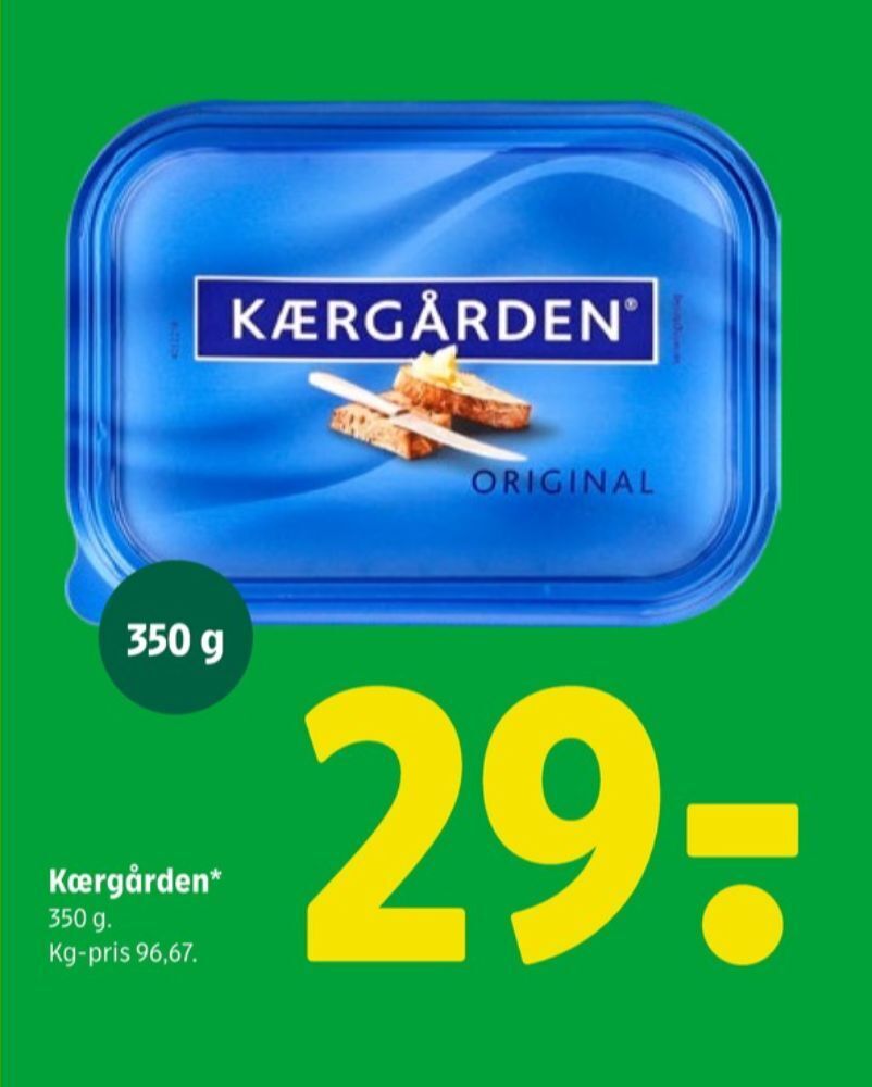 Kærgården smørbar tilbud hos Coop 365