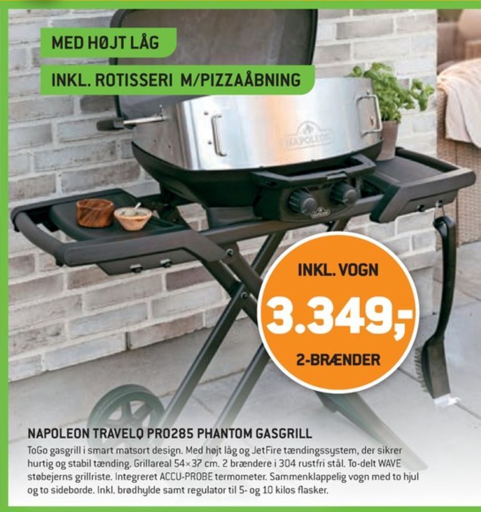 Napoleon Gasgrill Tilbud Hos Xl Byg