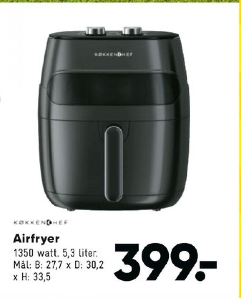 K Kkenchef Airfryer Tilbud Hos Bilka