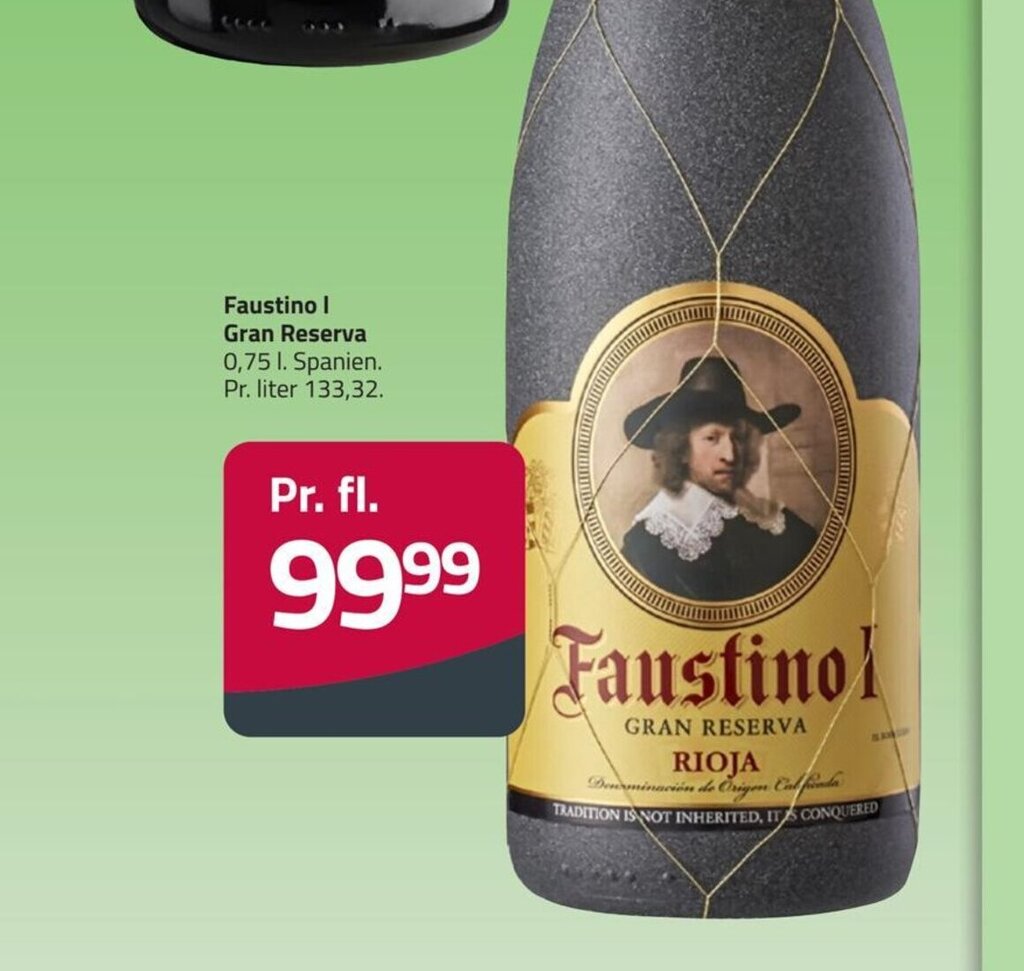 Faustino I Gran Reserva L Tilbud Hos Fleggaard