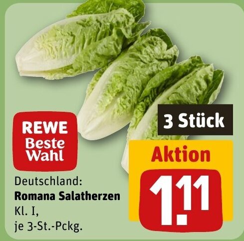 Romana Salatherzen Tilbud Hos Rewe