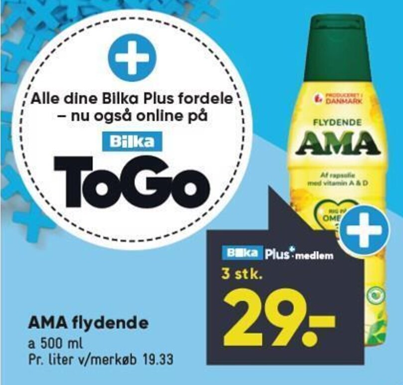 AMA Flydende A 500 Ml Tilbud Hos Bilka