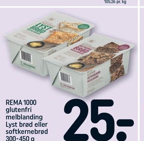 Rema Glutenfri Melblanding Tilbud Hos Rema