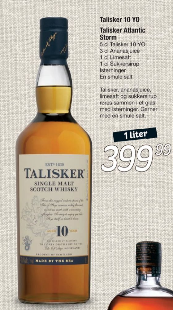 Single Malt Years Whisky Tilbud Hos Fakta Tyskland