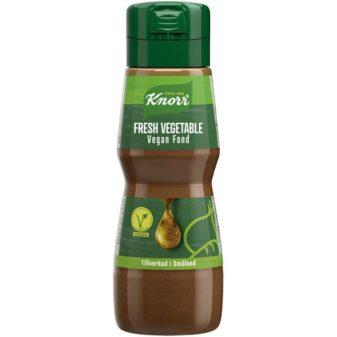 Knorr grøntsagsfond fresh vegetable kolonial sauce dressing