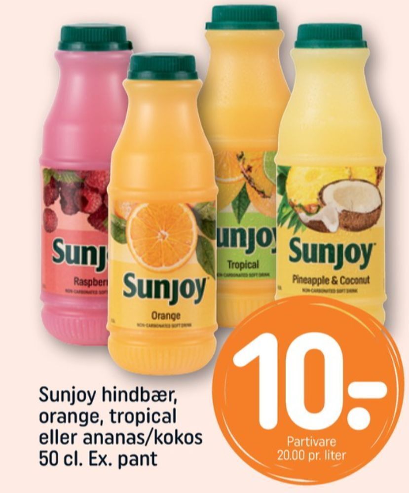 Sunjoy Appelsinjuice Tilbud Hos Rema 1000