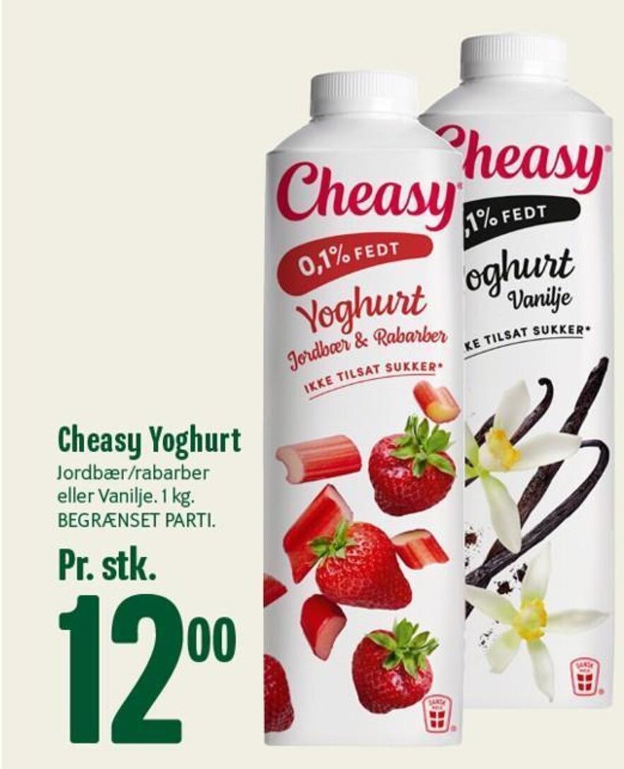 Cheasy Yoghurt tilbud hos Min Købmand