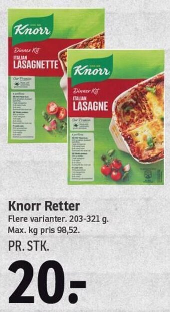 Knorr Retter Tilbud Hos Spar