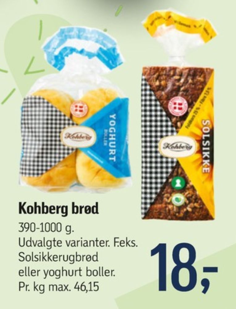 Kohberg Yoghurtboller Tilbud Hos F Tex