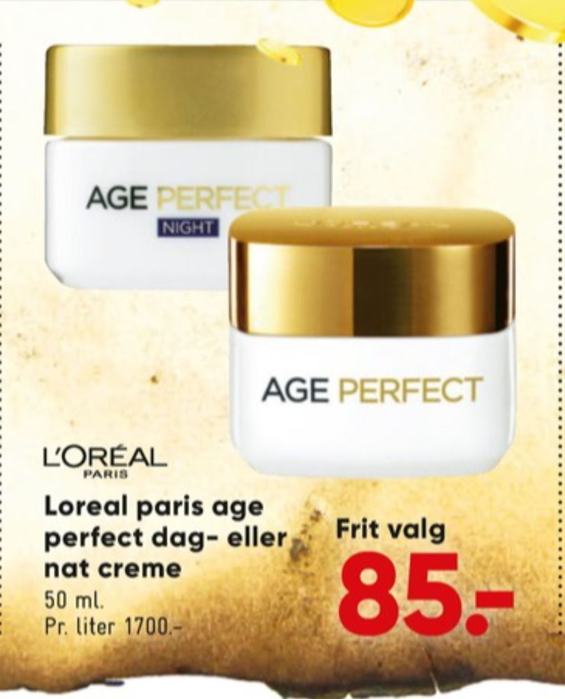 Age Perfect Creme Tilbud Hos Bilka