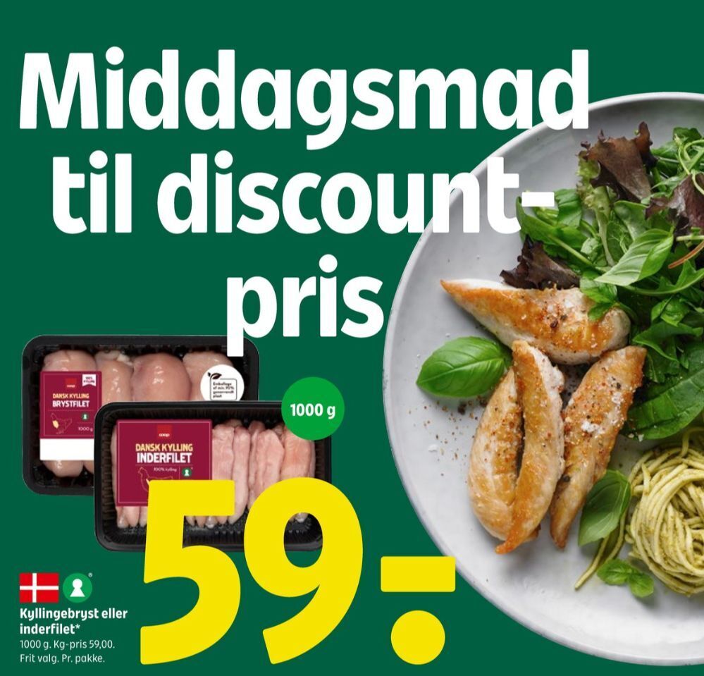 Coop Kyllingebrystfilet Tilbud Hos Coop