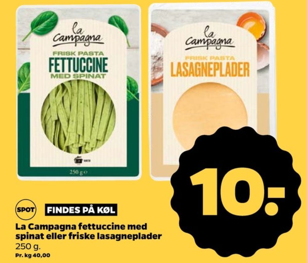 La Campagna Pasta Tilbud Hos Netto