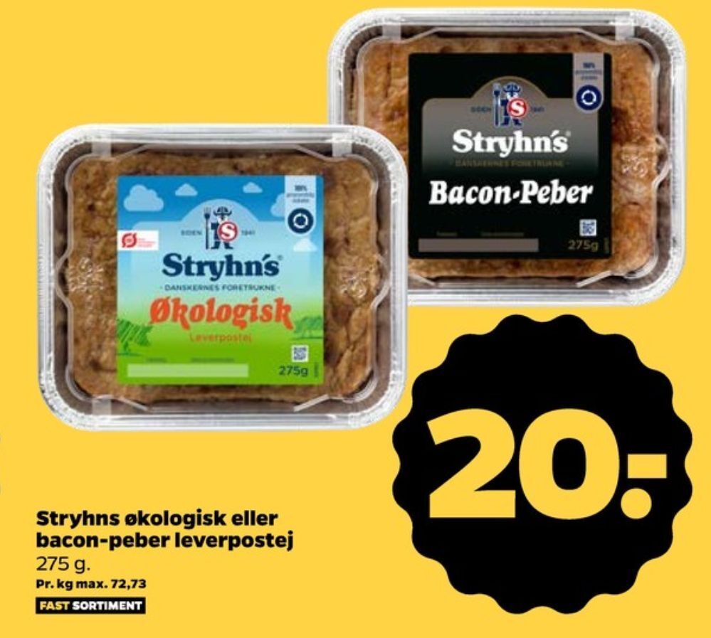 Stryhns Leverpostej Tilbud Hos Netto