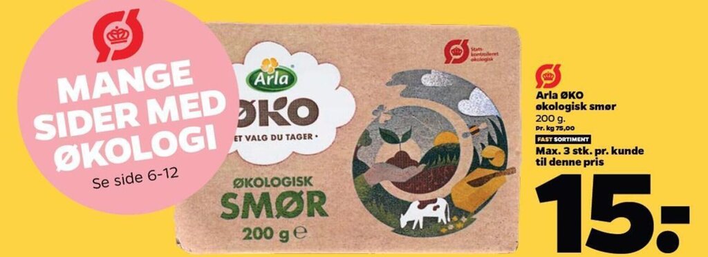 Arla Ko Kologisk Sm R G Tilbud Hos Netto