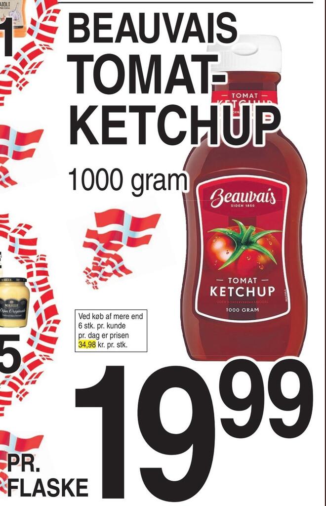 Tomatketchup Tilbud Hos ABC Lavpris