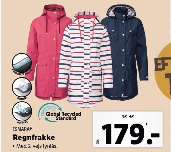 Regnfrakke Tilbud Hos Lidl