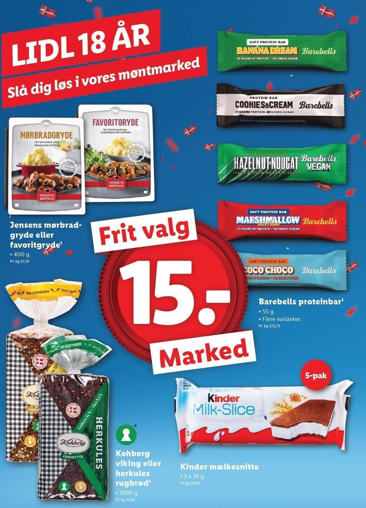 Jensens M Rbrad Gryde Eller Favoritgryde Barebells Proteinbar Kinder