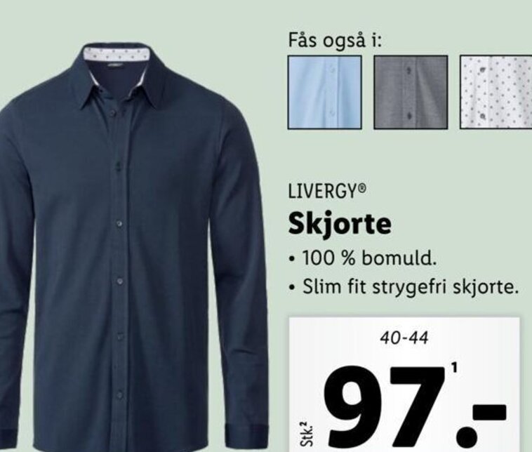 Livergy Skjorte Tilbud Hos Lidl