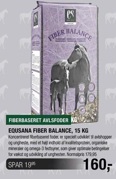 Equsana Fiber Balance Kg Tilbud Hos Land Fritid