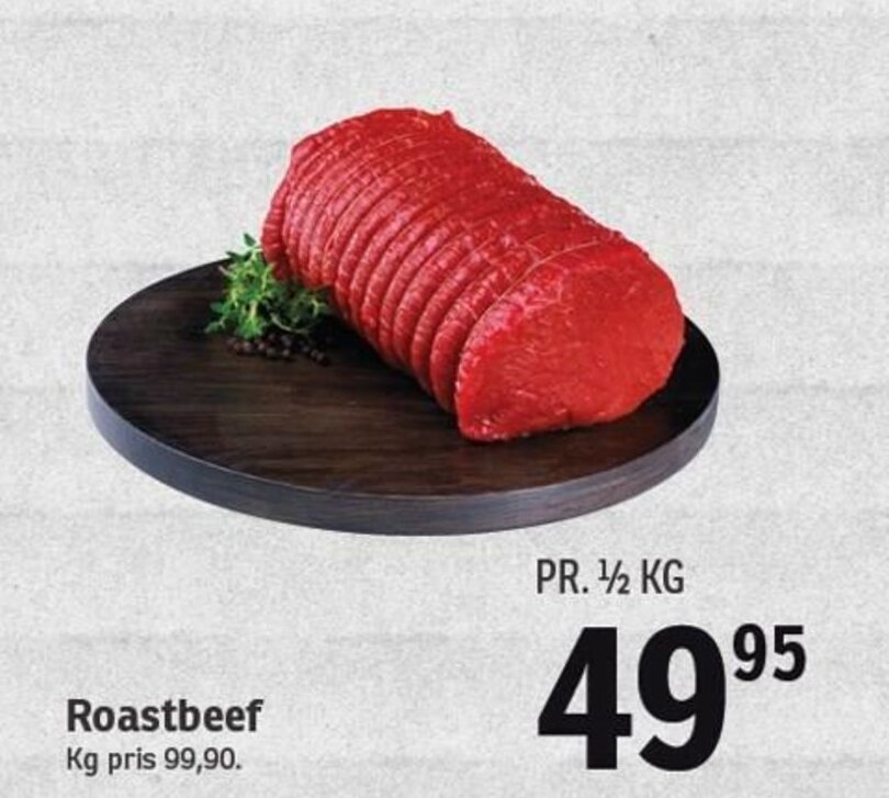 Roastbeef Tilbud Hos Spar