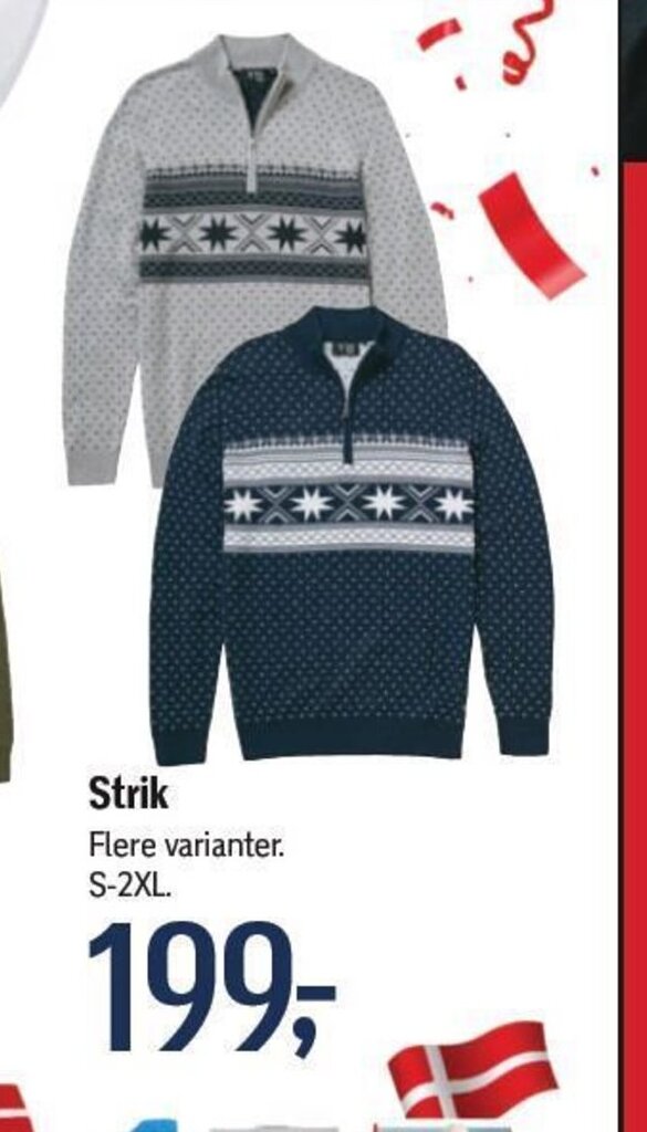 Strik Flere Varianter S Xl Tilbud Hos F Tex