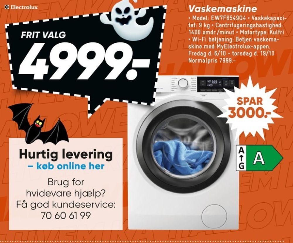 Electrolux Vaskemaskine Tilbud Hos Bilka