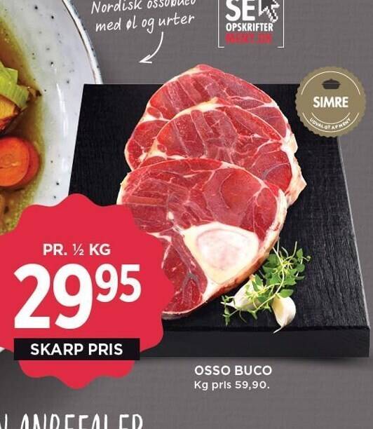 Osso Buco Tilbud Hos Meny