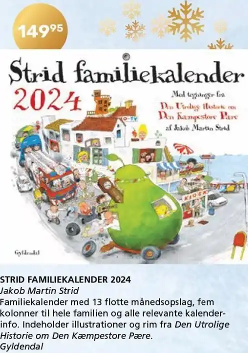 Strid Familiekalender Tilbud Hos Kon Tur