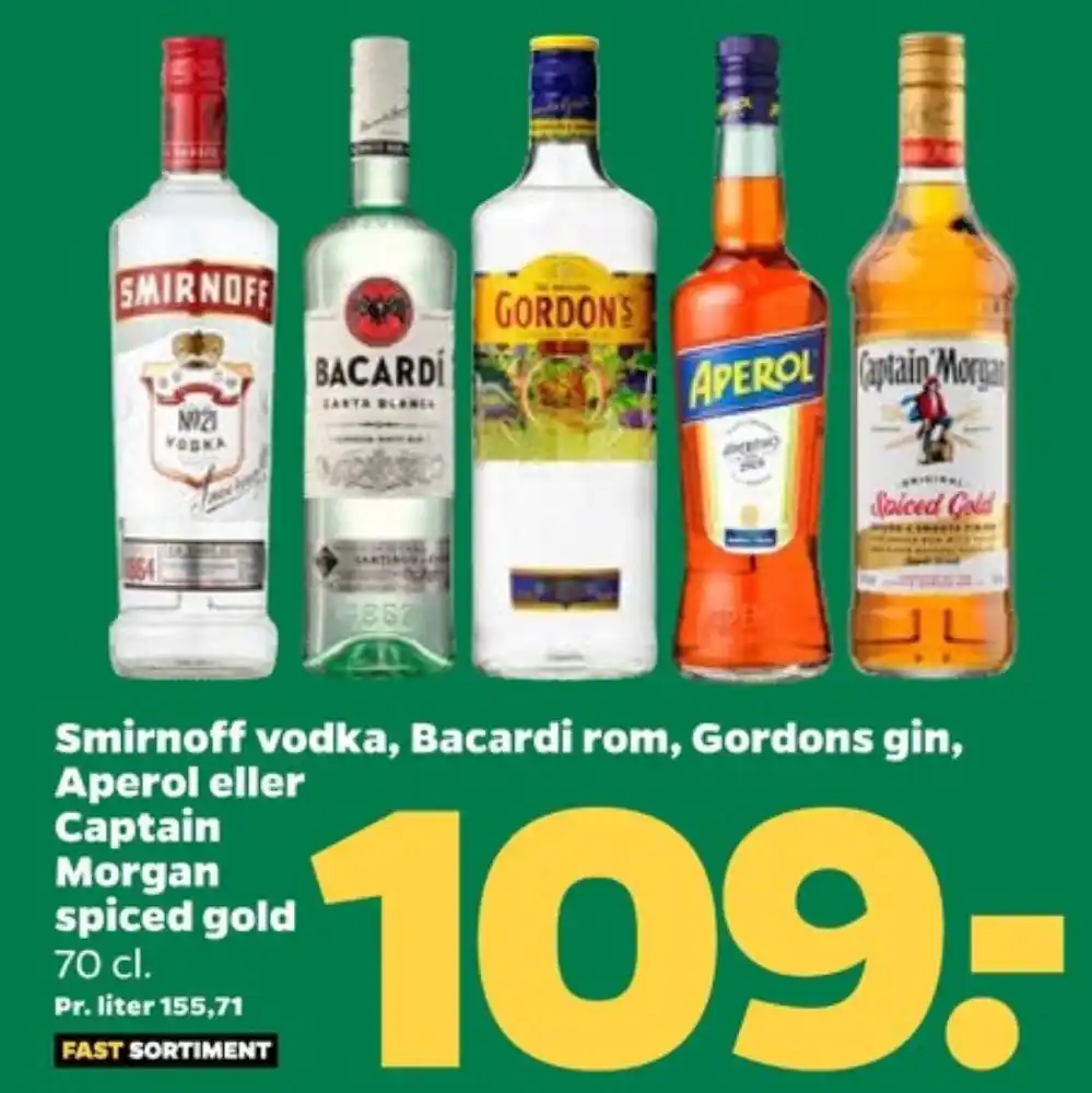 Smirnoff Vodka Tilbud Hos Netto