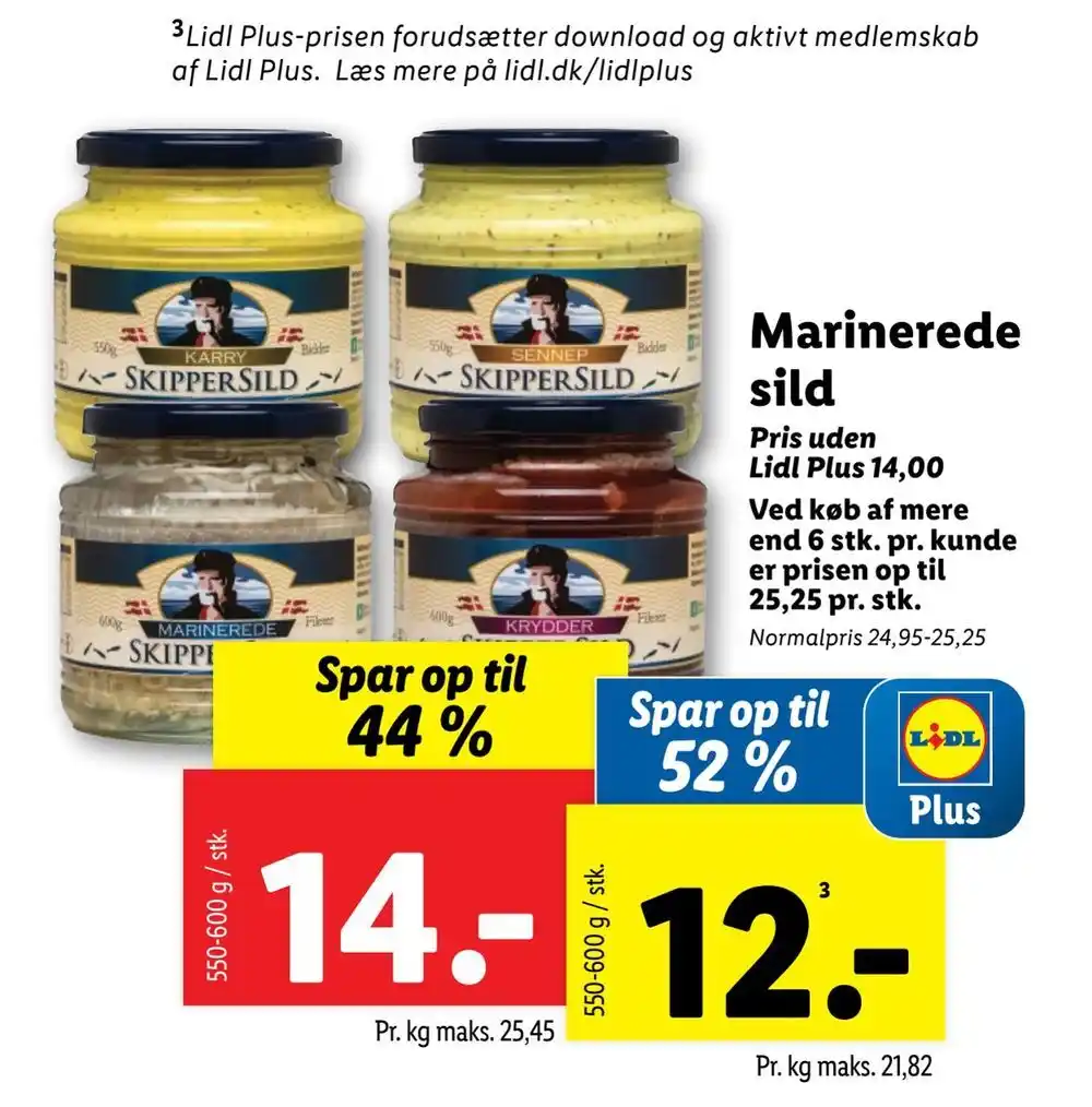 Marinerede Sild Tilbud Hos Lidl