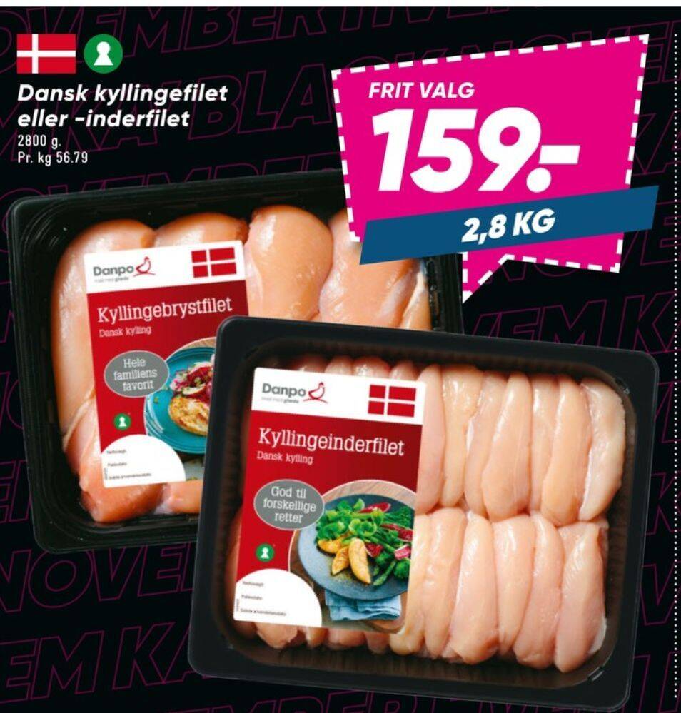 Danpo Kyllingebrystfilet Tilbud Hos Bilka