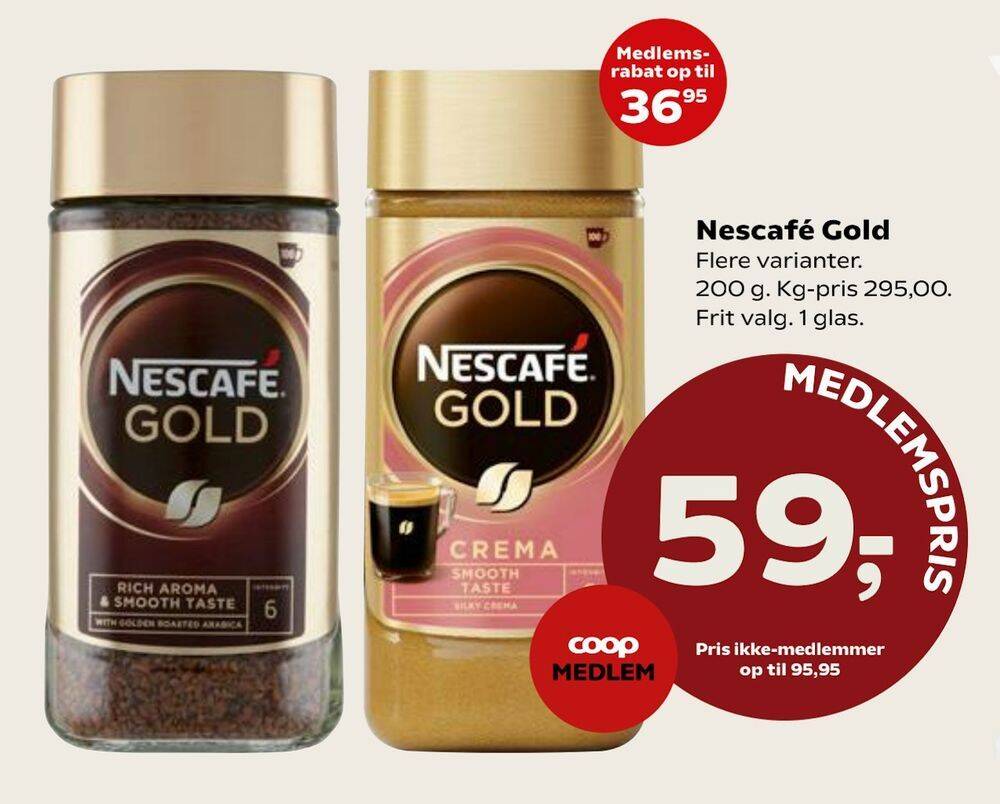 Nescaf Gold Tilbud Hos Coop Dk