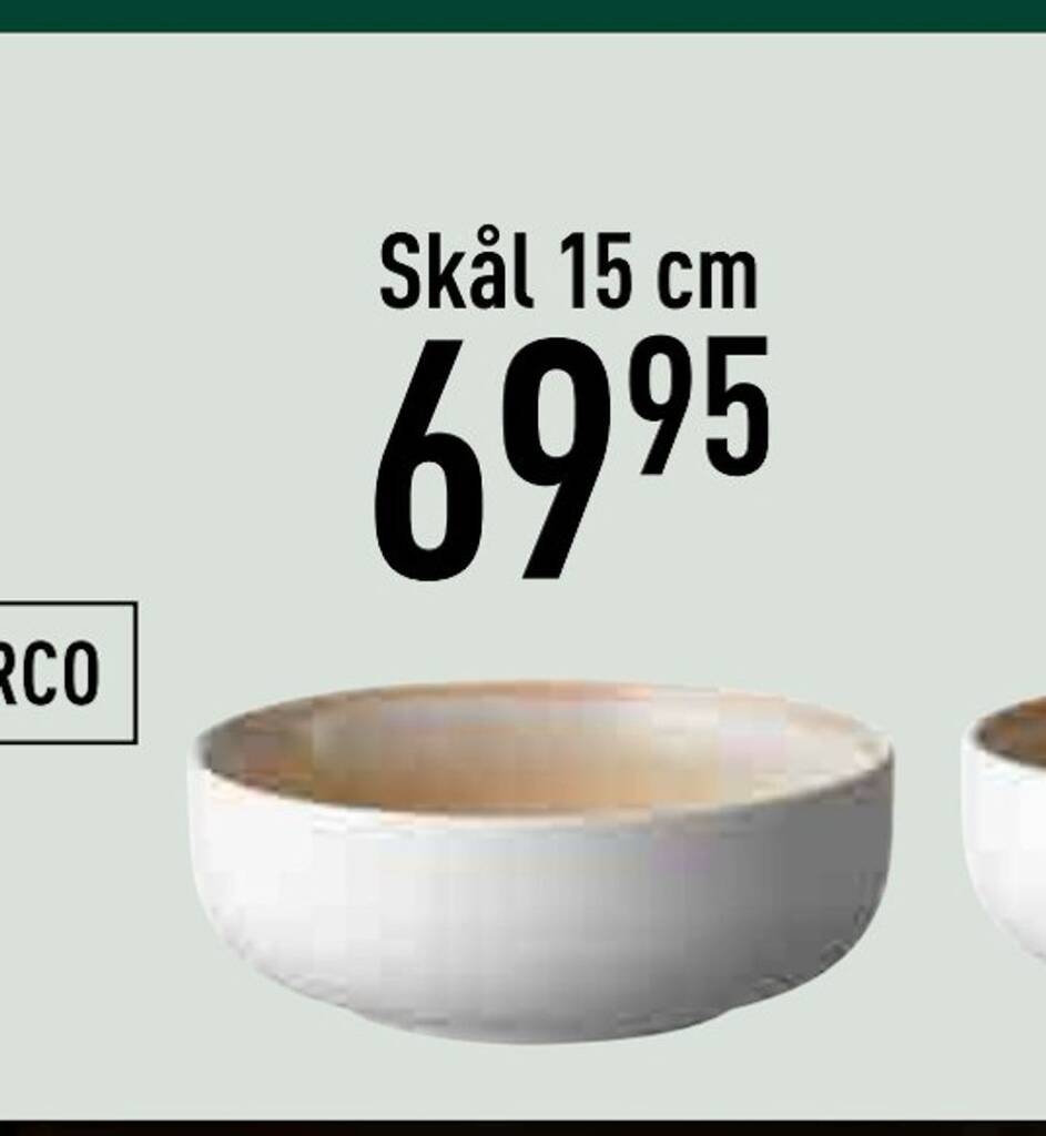 Skål 15 cm tilbud hos Imerco