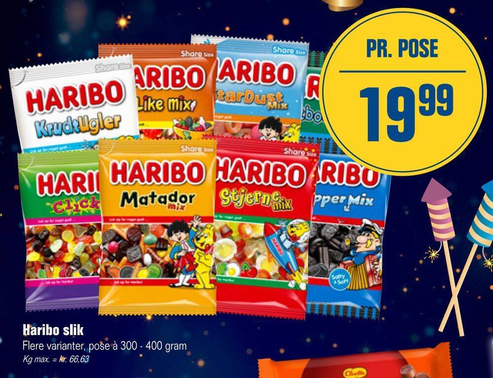 Haribo Slik Tilbud Hos Otto Duborg